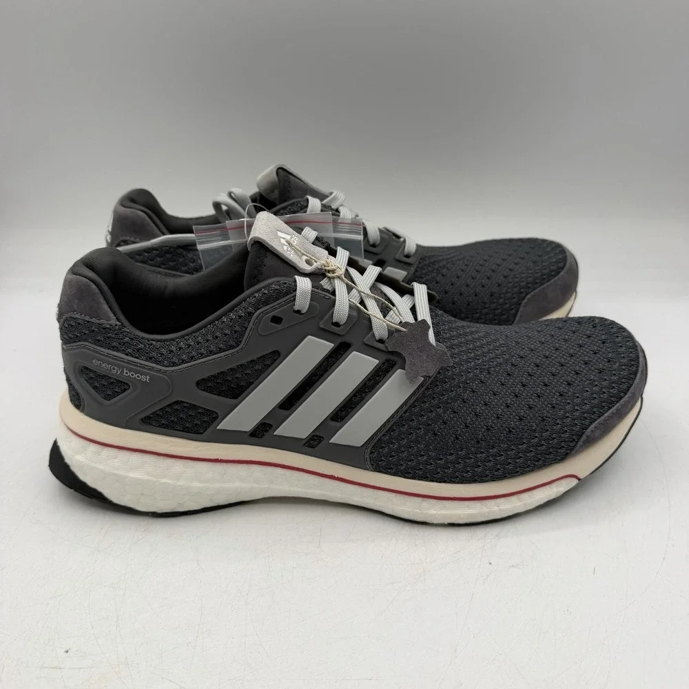Adidas Energy Boost Run Thru Time Running Shoes Mens Sz 11 Grey Sneakers S81135