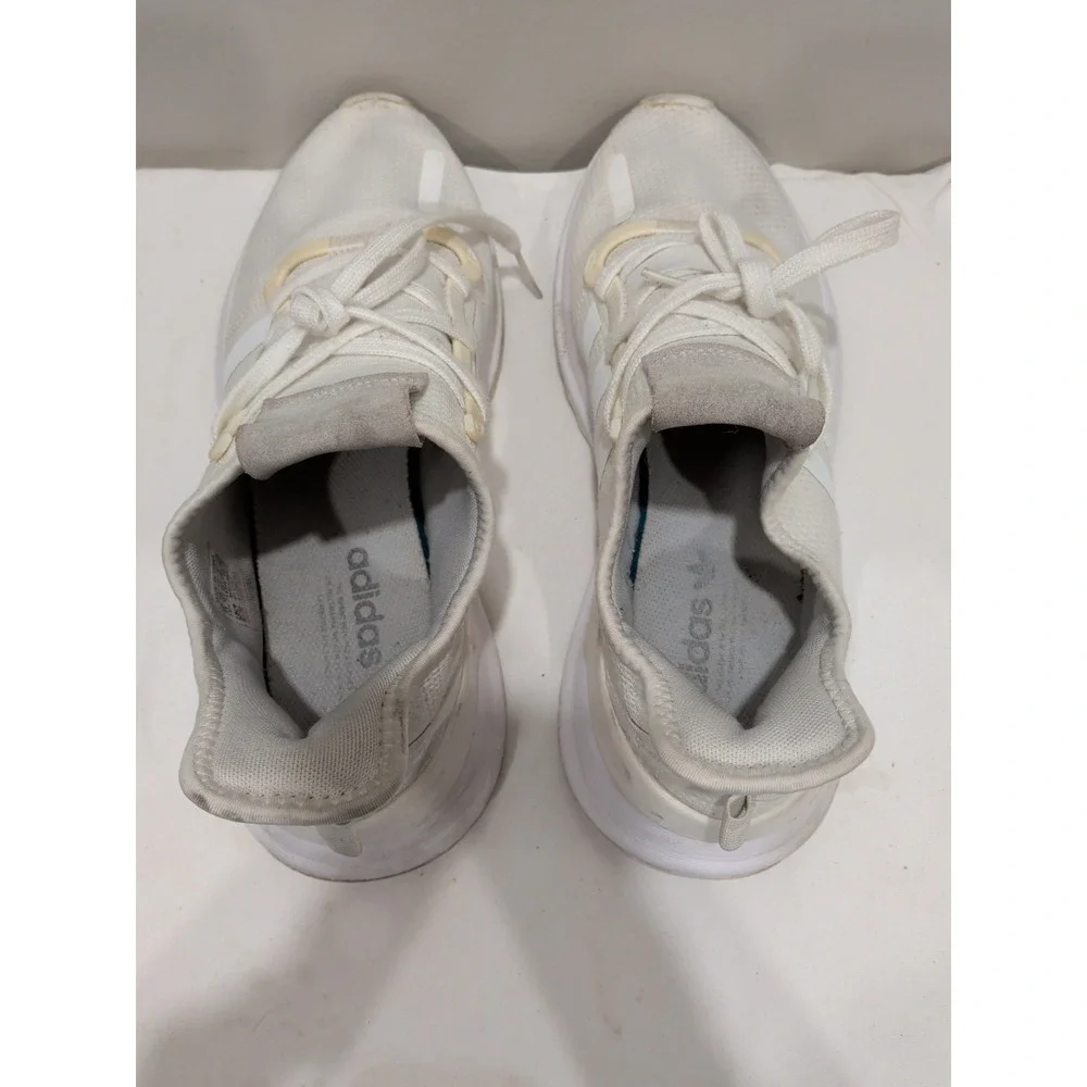 Adidas U_Path Run Men's Size 11  Triple White Walking Running Shoes Sneakers