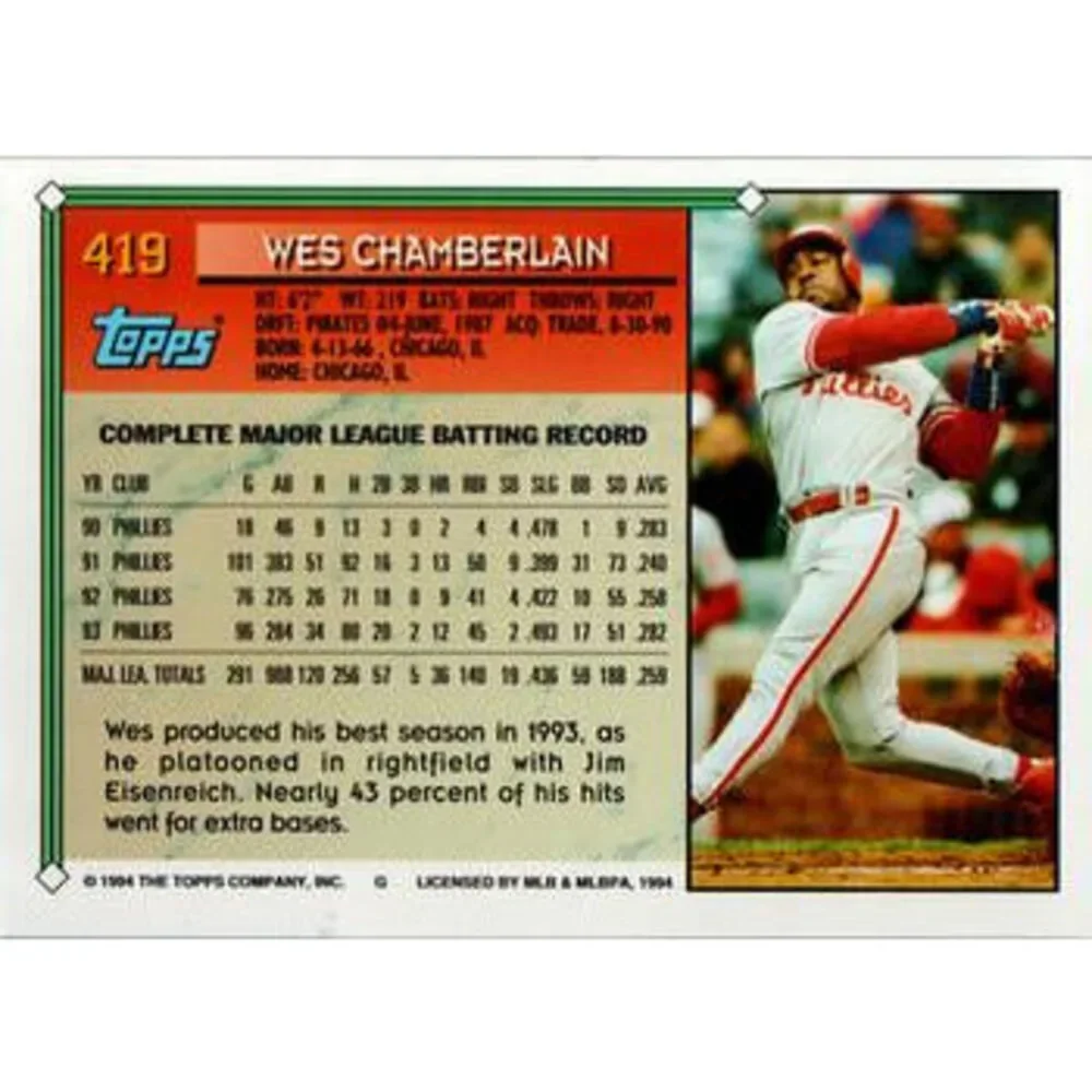 Topps 1994 wes