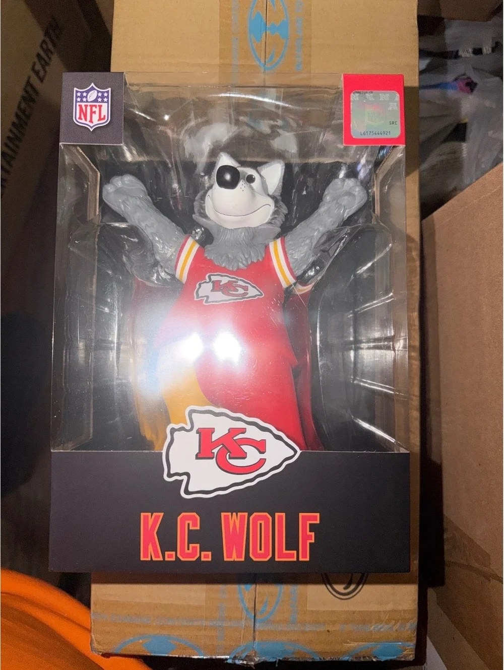 McFarlane Toys K.C. Wolf NFL Collectible Figure
