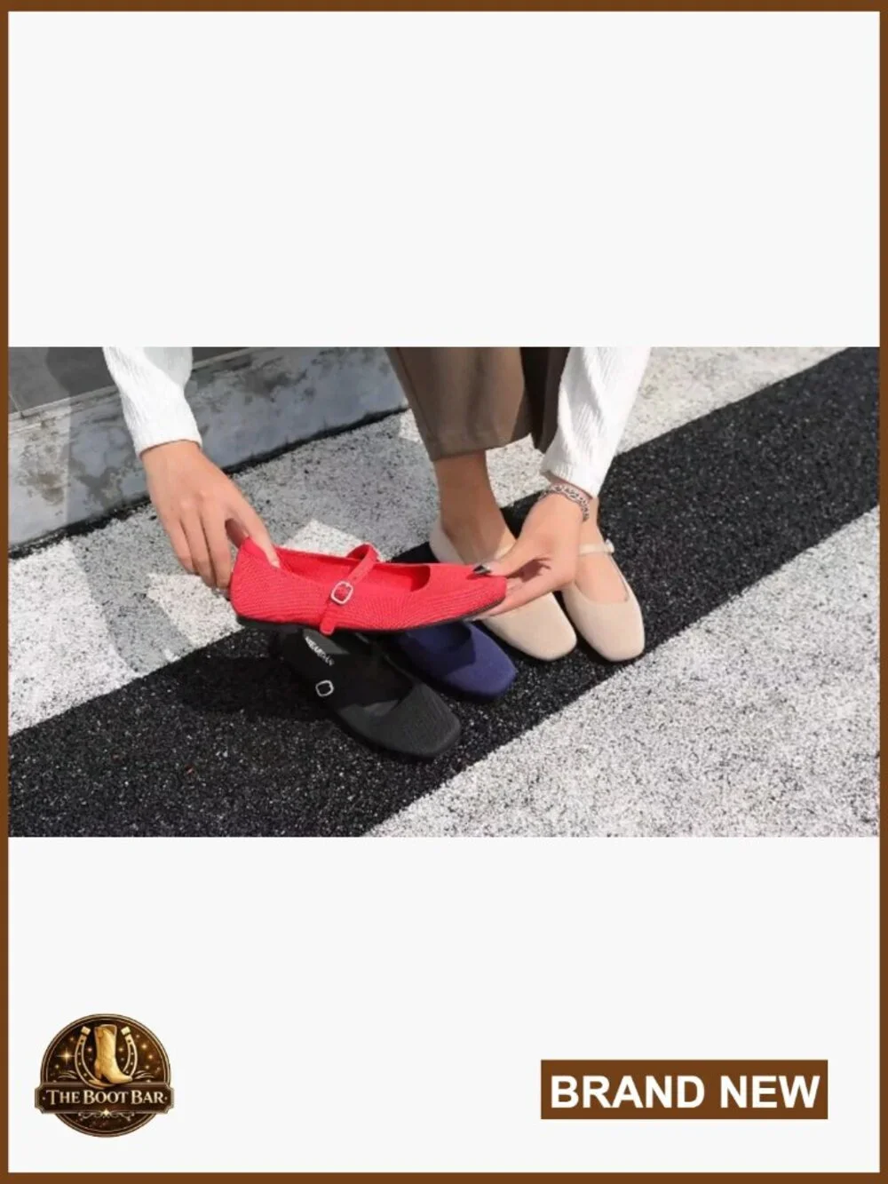 N/A flats ankle any