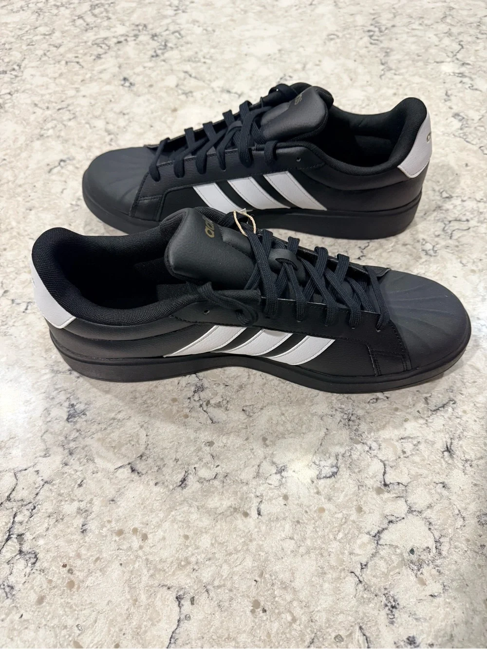 NEW - Size 13M - adidas Streetalk Black And White Sneakers - JP8276