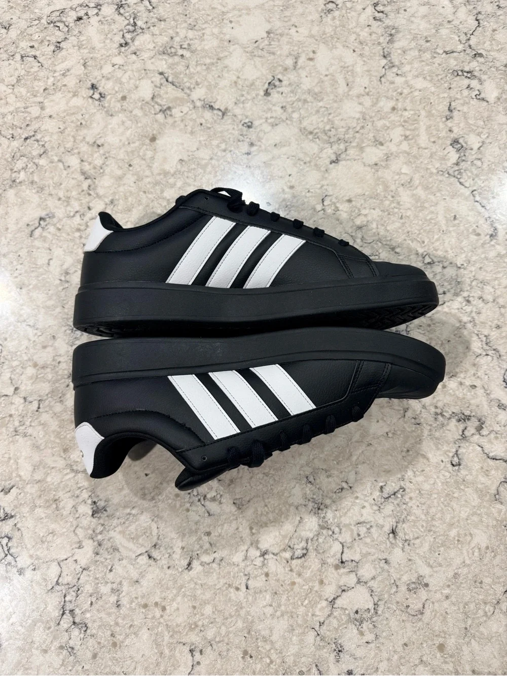 NEW - Size 13M - adidas Streetalk Black And White Sneakers - JP8276