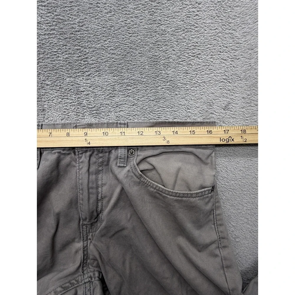 Levis 514 Jeans Mens Measured 33x28 Gray Straight Leg 100% Cotton Denim‎ Casual