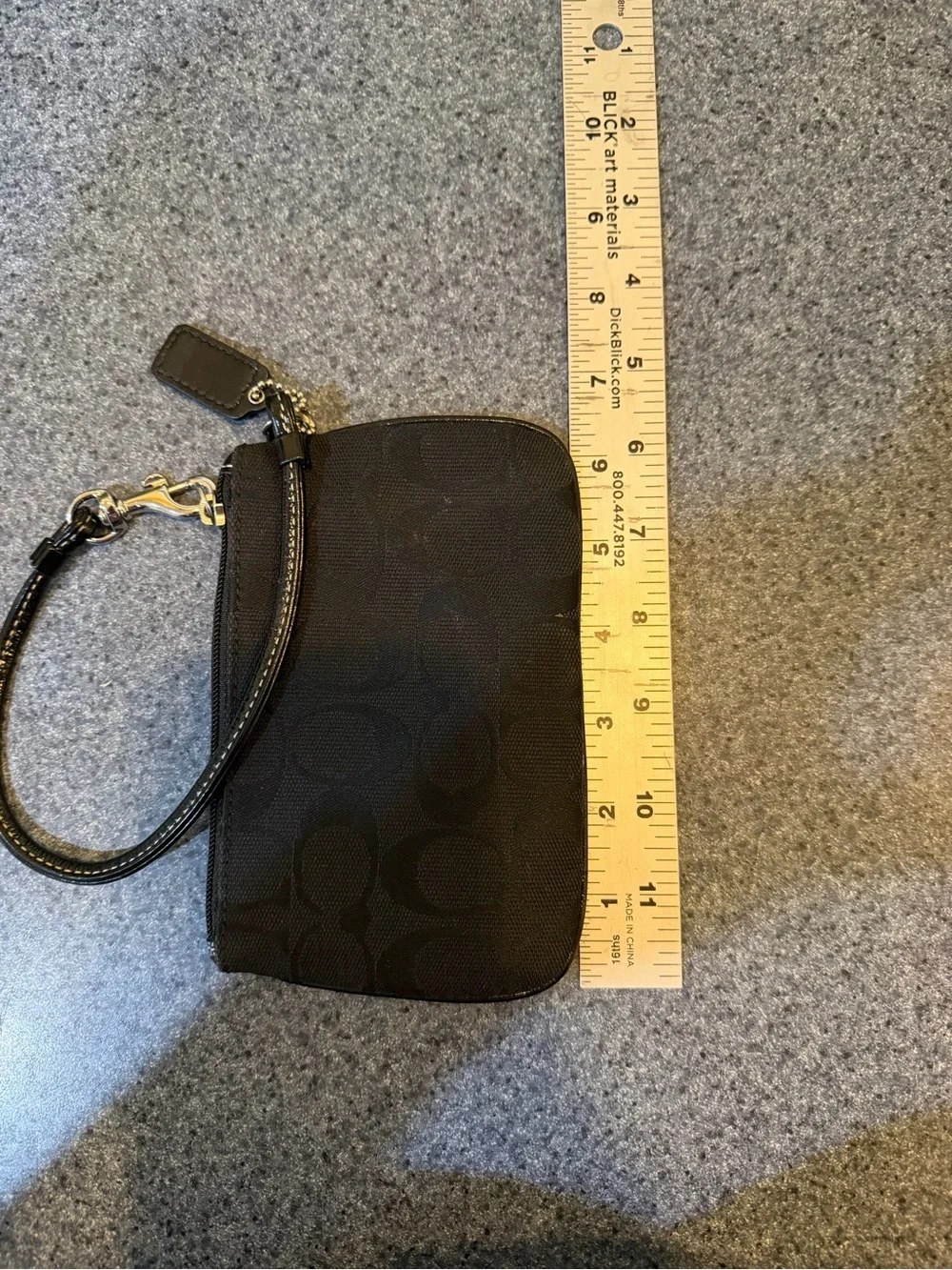 Coach compact wristlet