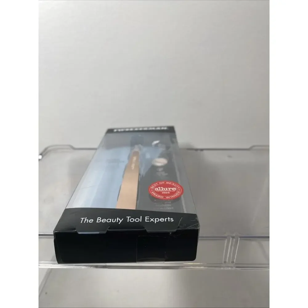 Tweezerman Slant Tweezer – Tweezerman Tweezers for Eyebrows Rose Gold