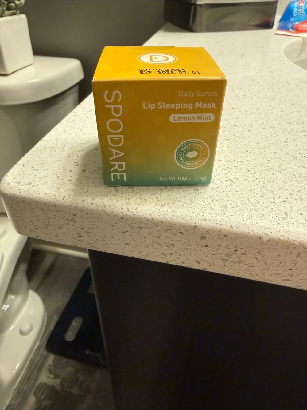 Spodare Lemon Mint Daily Lip Sleeping Mask