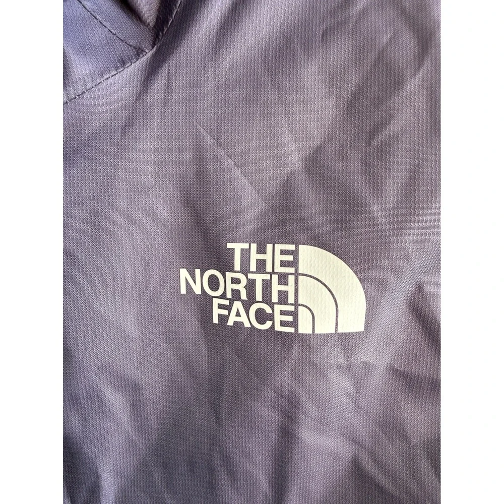 The North Face Girls Purple DryVent Rain Jacket Hooded Windbreaker XL 14/16