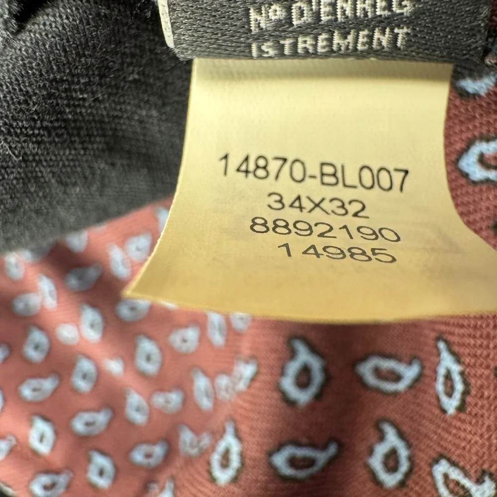 Bonobos patterned subtle fit