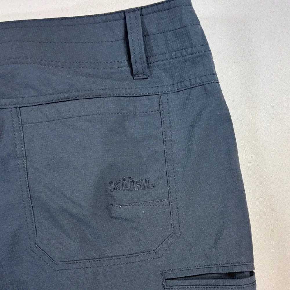 Kuhl Silencr Pants Mens 40x32 Charcoal Gray Ripstop Hiking Outdoor 5166 EUC