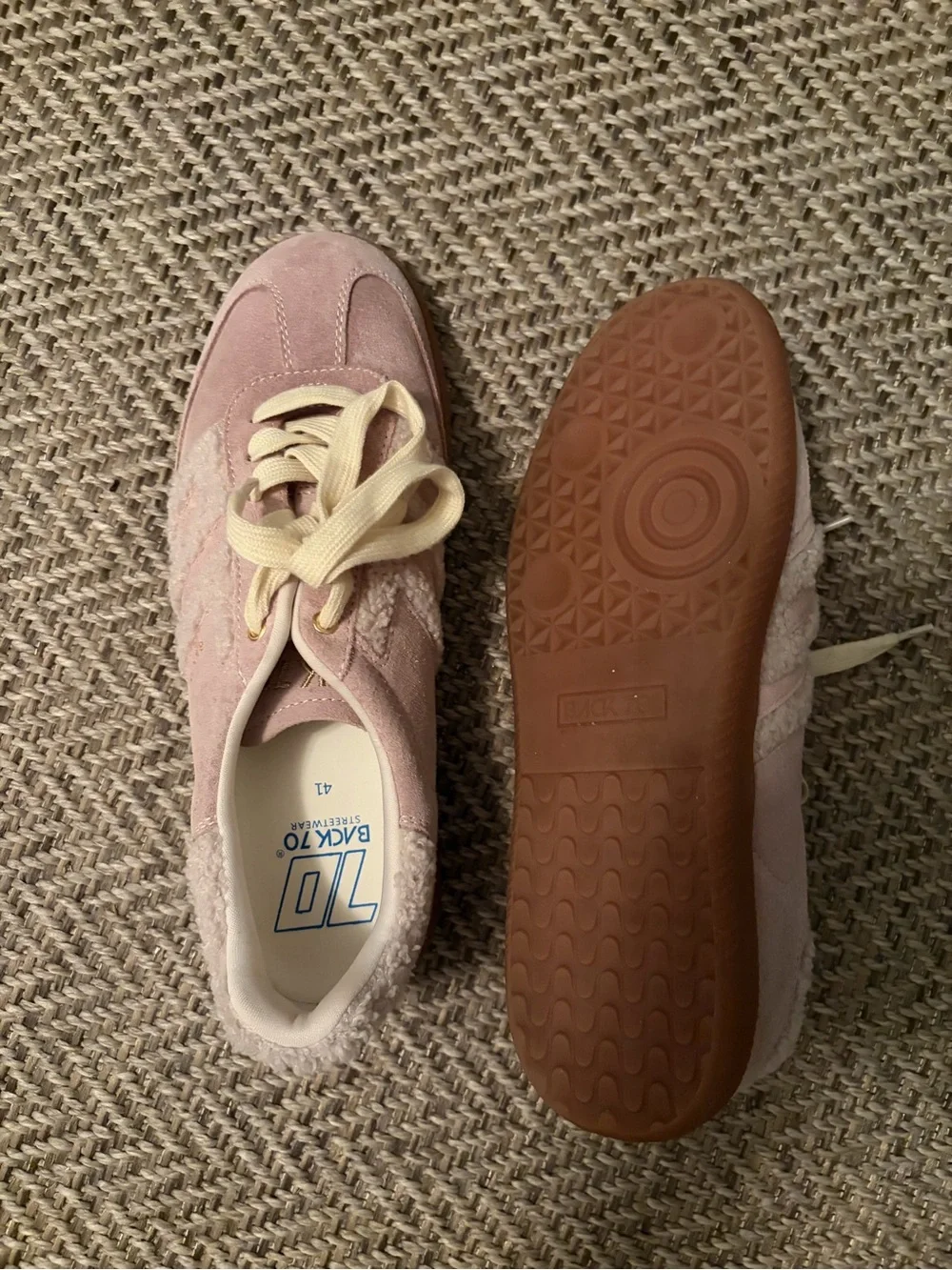 Back 70s beige pink