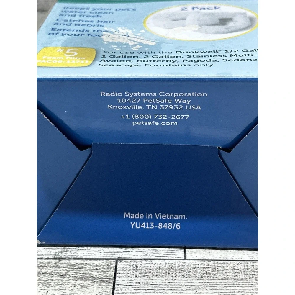 Petsafe Drinkwell Replacement Foam Filters PAC00-13711 Foam‎ Filter #5,