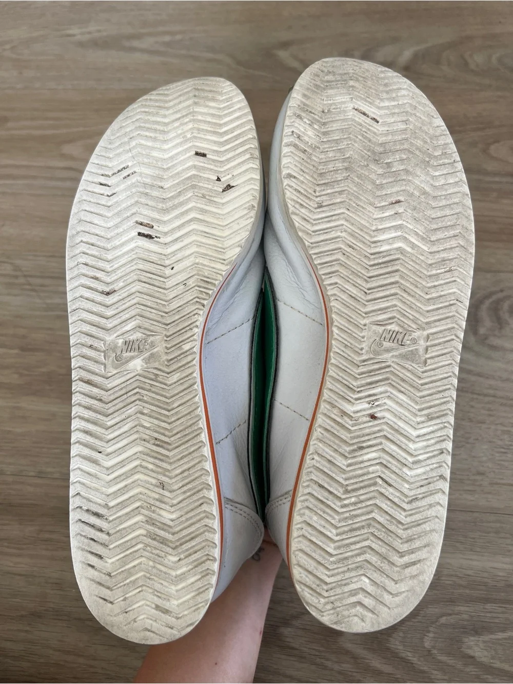 Nike authentic leather