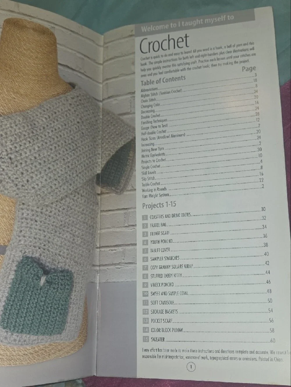 Crochet Book Only