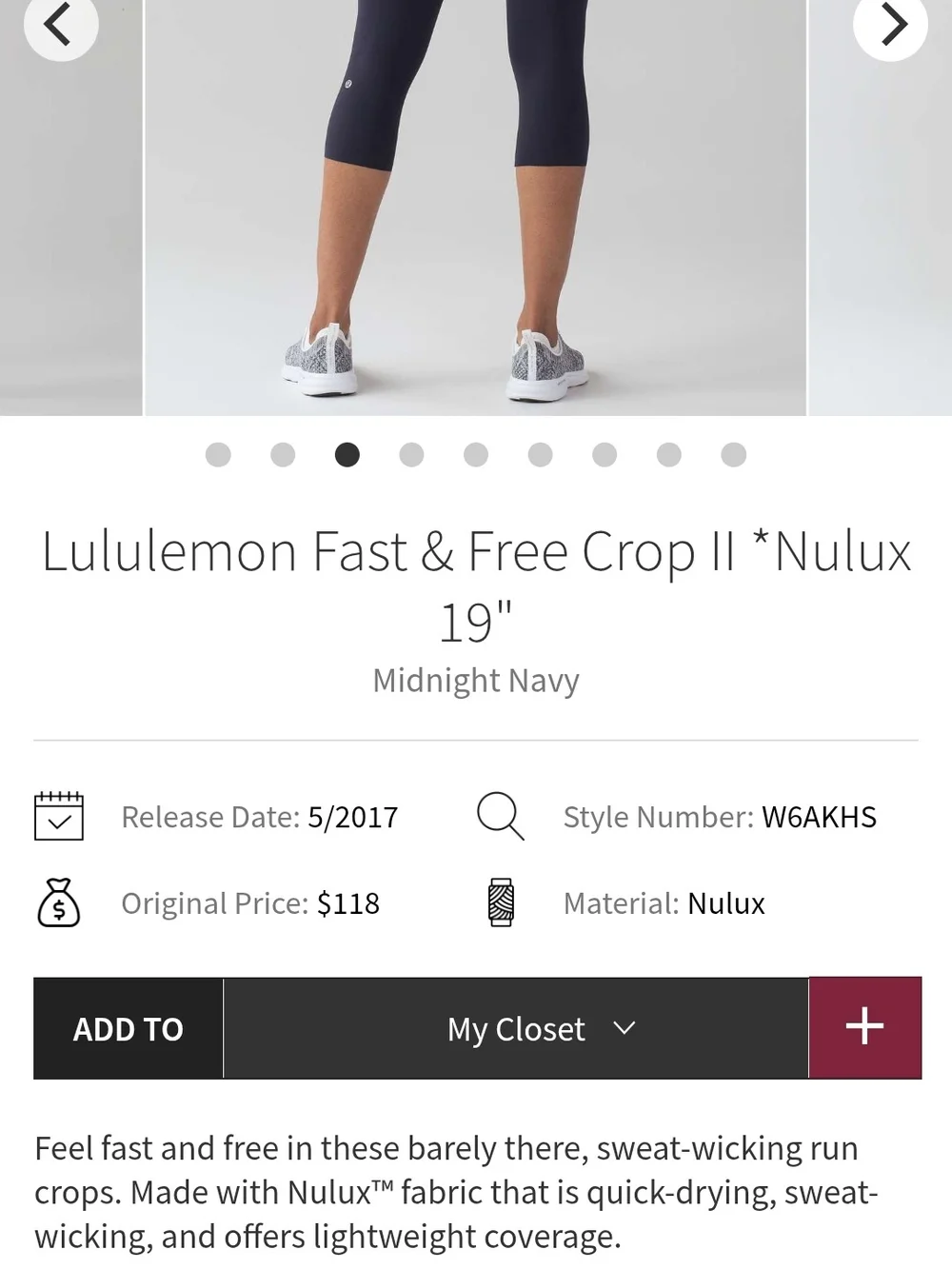 lululemon athletica lululemon size