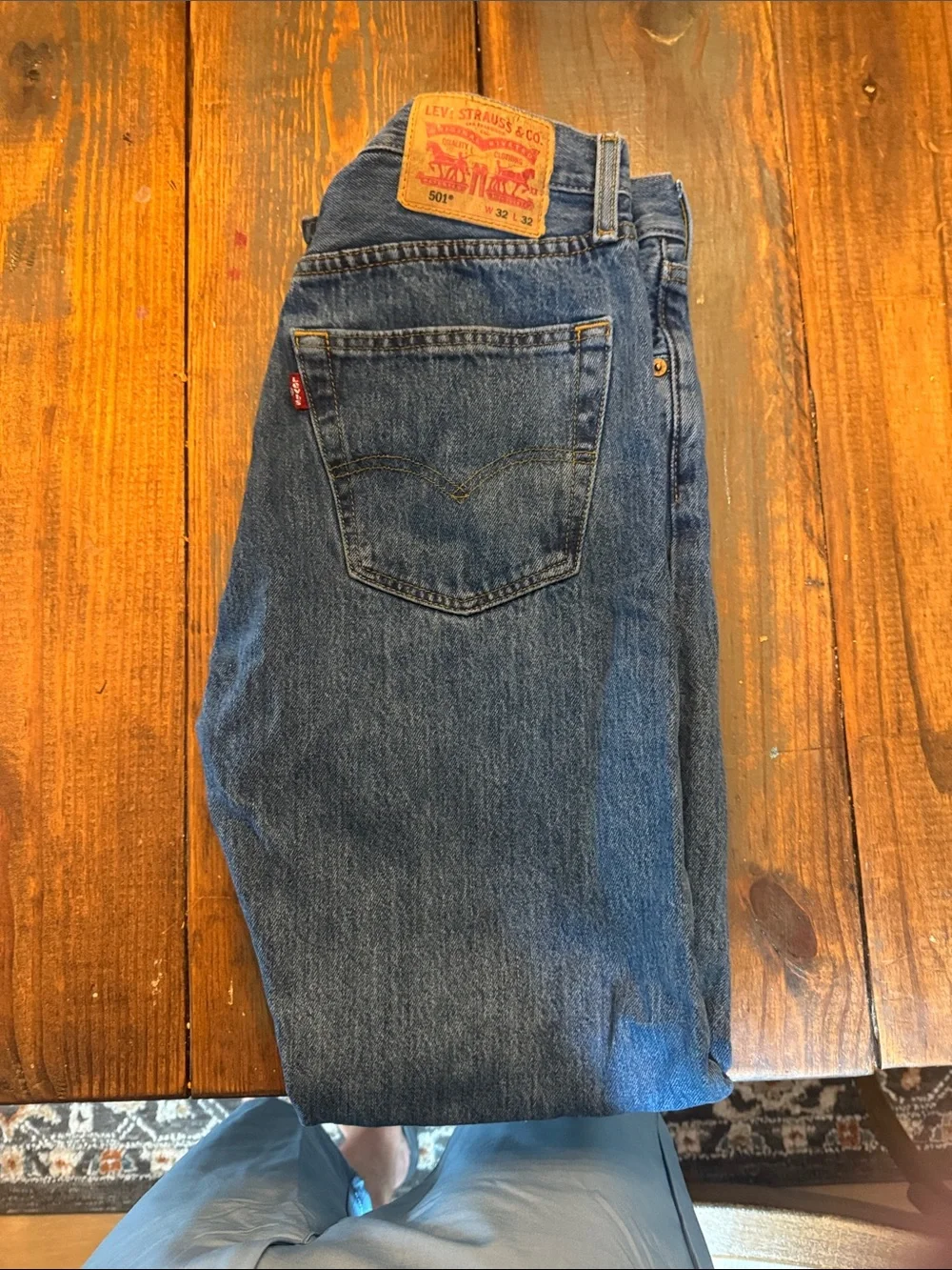 Levis patch waistband five