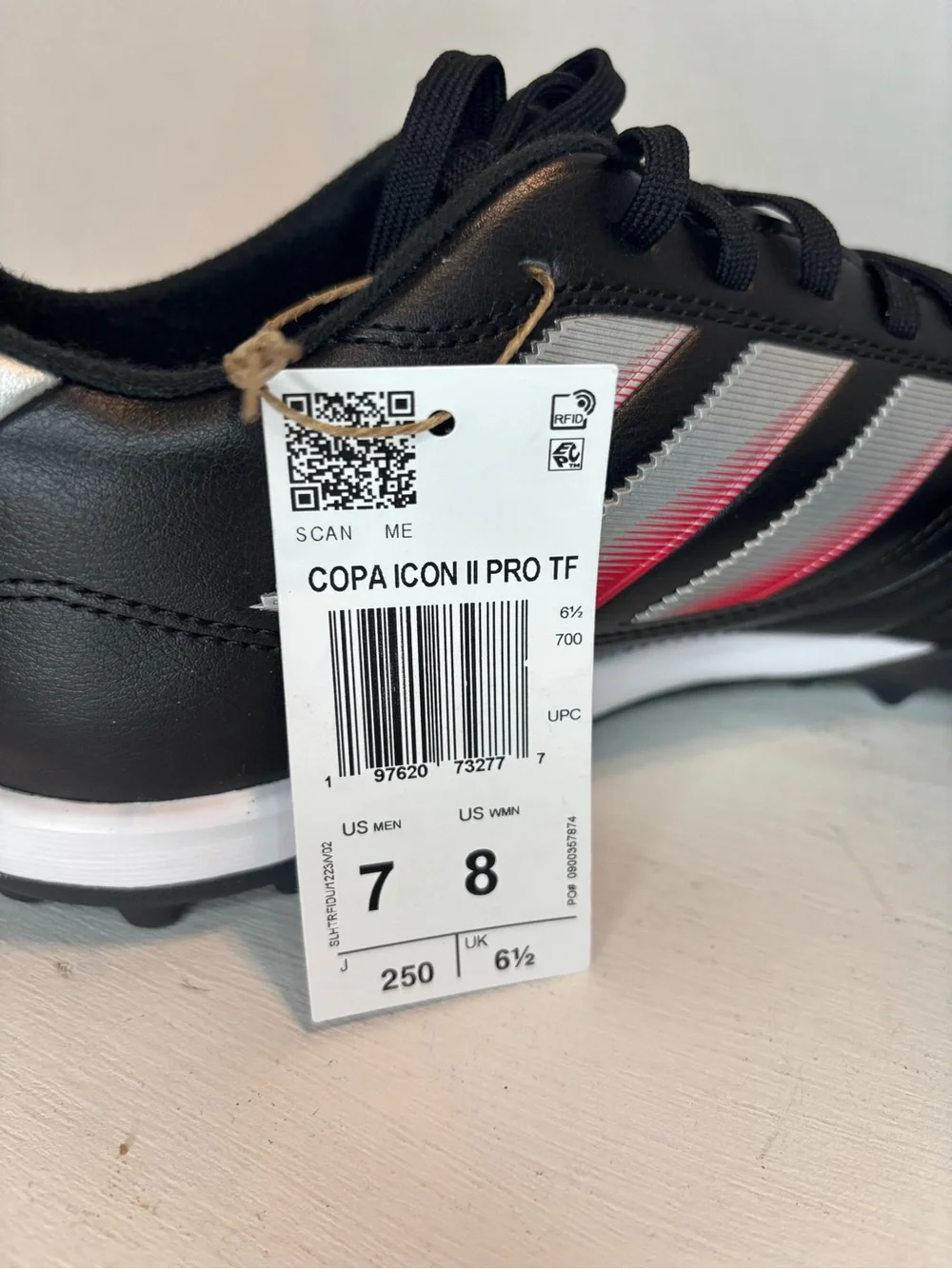 adidas black soccer