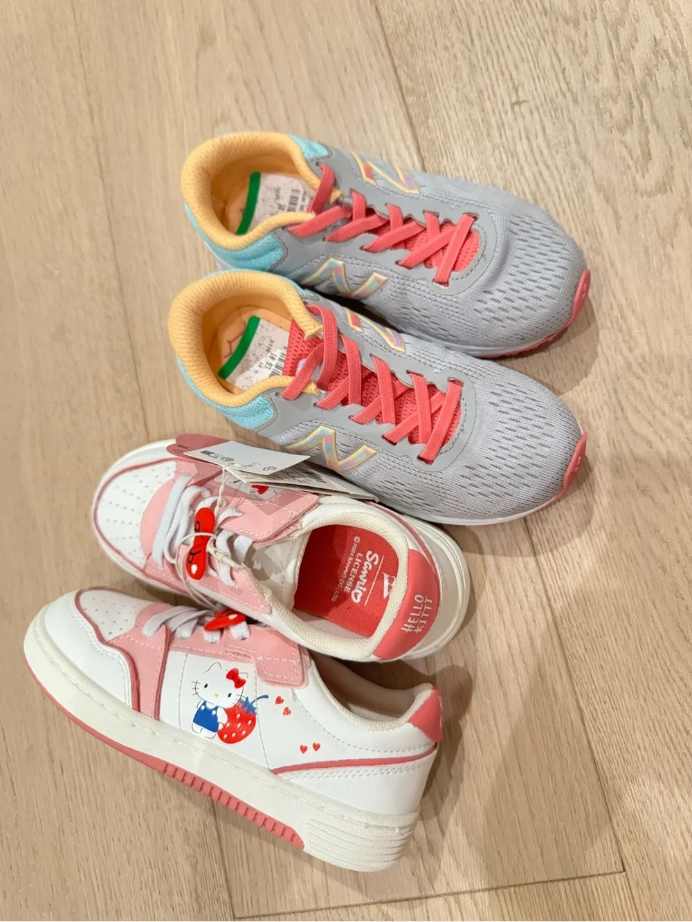New Balance Kids Sneakers and Zara*Hello Kitty sneakers bundle
