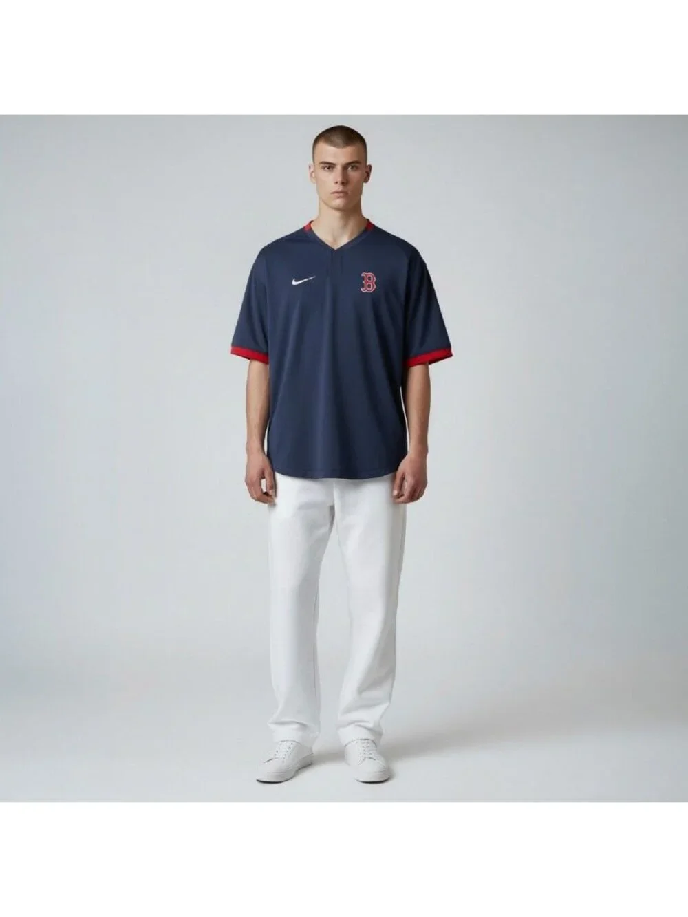 Boston Red Sox Nike Authentic Collection Men's Pullover Jacket Navy Medium New
