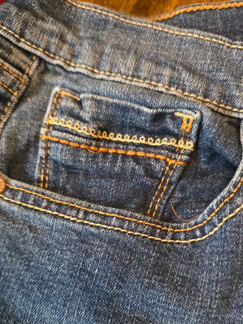 Levis Blue Bootcut Jeans with Signature Back Pocket