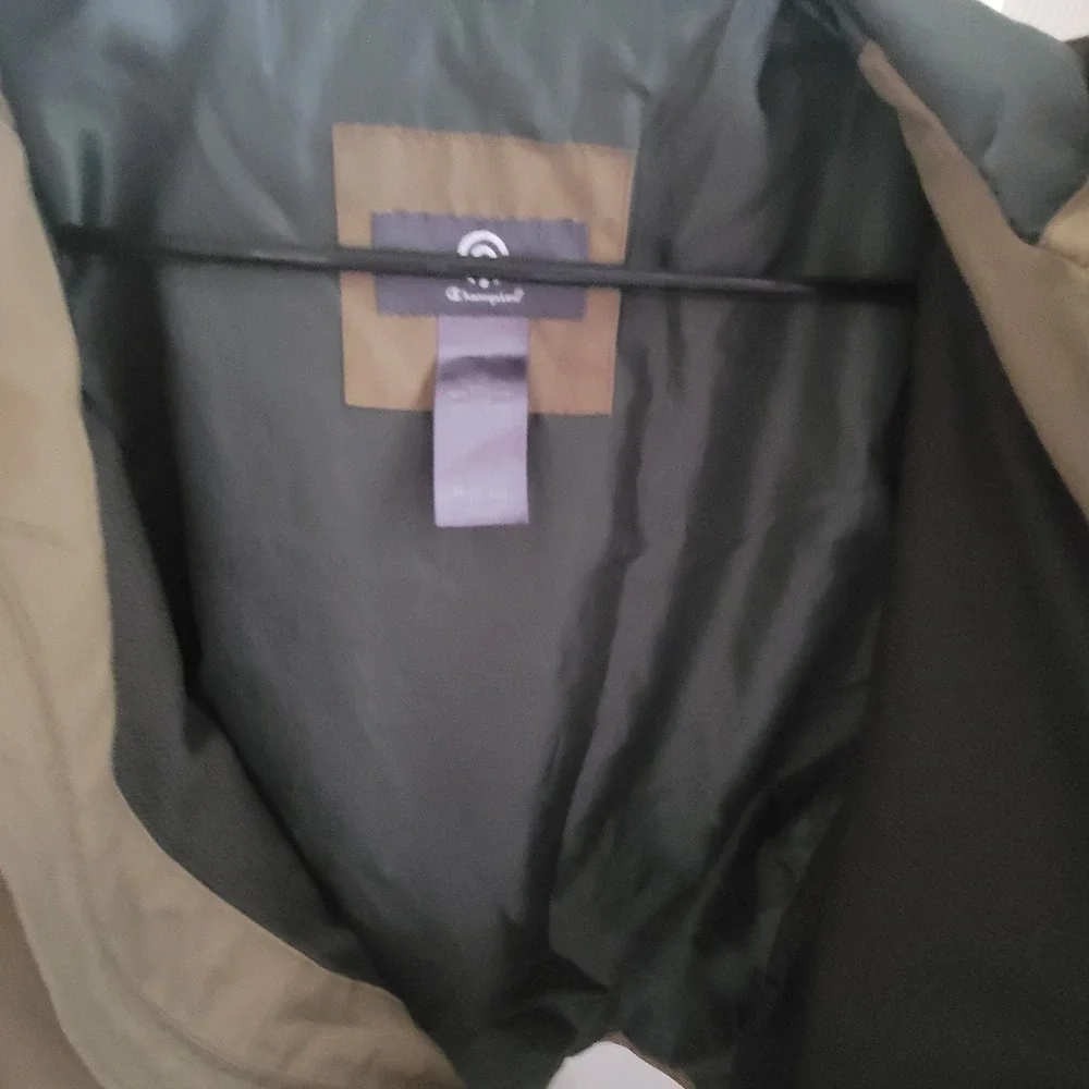 C9 by Champion Youth Boys Hooded Jacket Windbreaker Olive Green Size M (8-10)