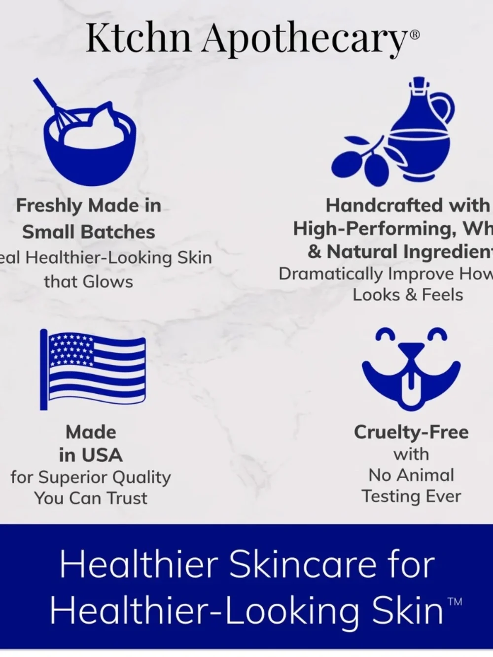 Kitchen Apothecary Facial Cleanser Wash Cruelty Free Organic Gentle All Skin