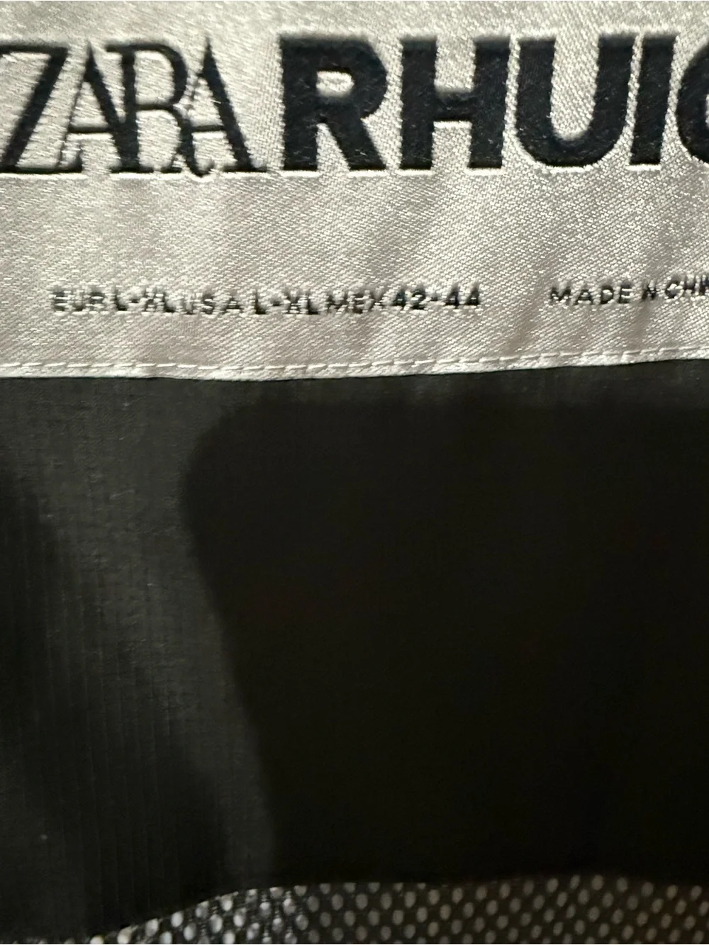ZARA x Rhuigi Limited Edition Colorblock Windbreaker Jacket L XL Leopard