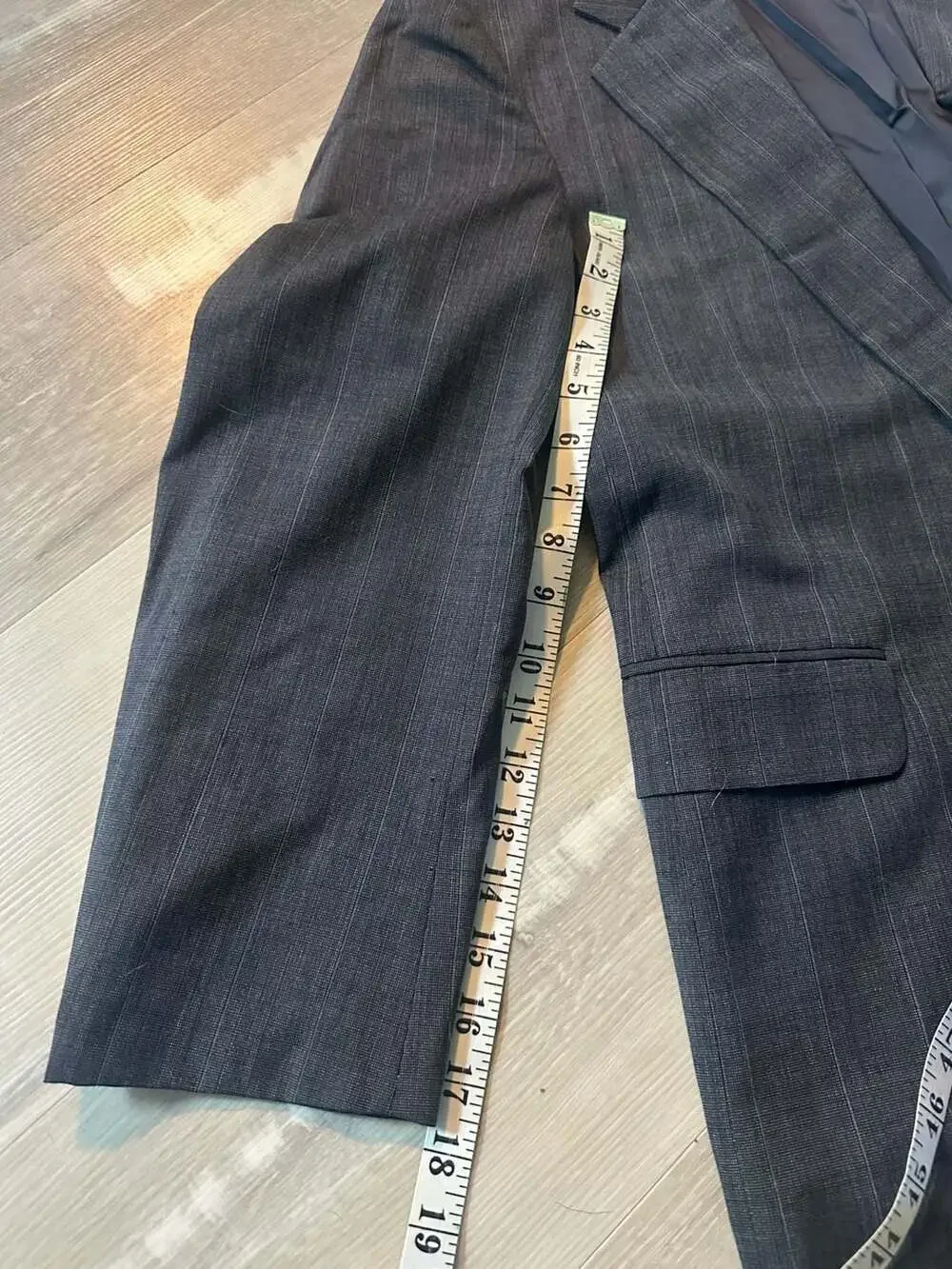 H. Freeman & Son Men's Vintage Striped Wool Blazer Sport Coat