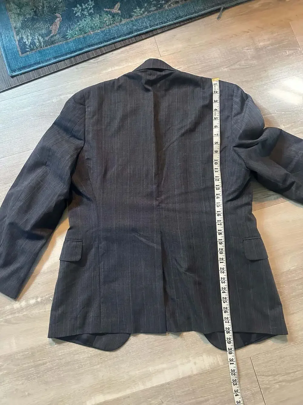 H. Freeman & Son Men's Vintage Striped Wool Blazer Sport Coat