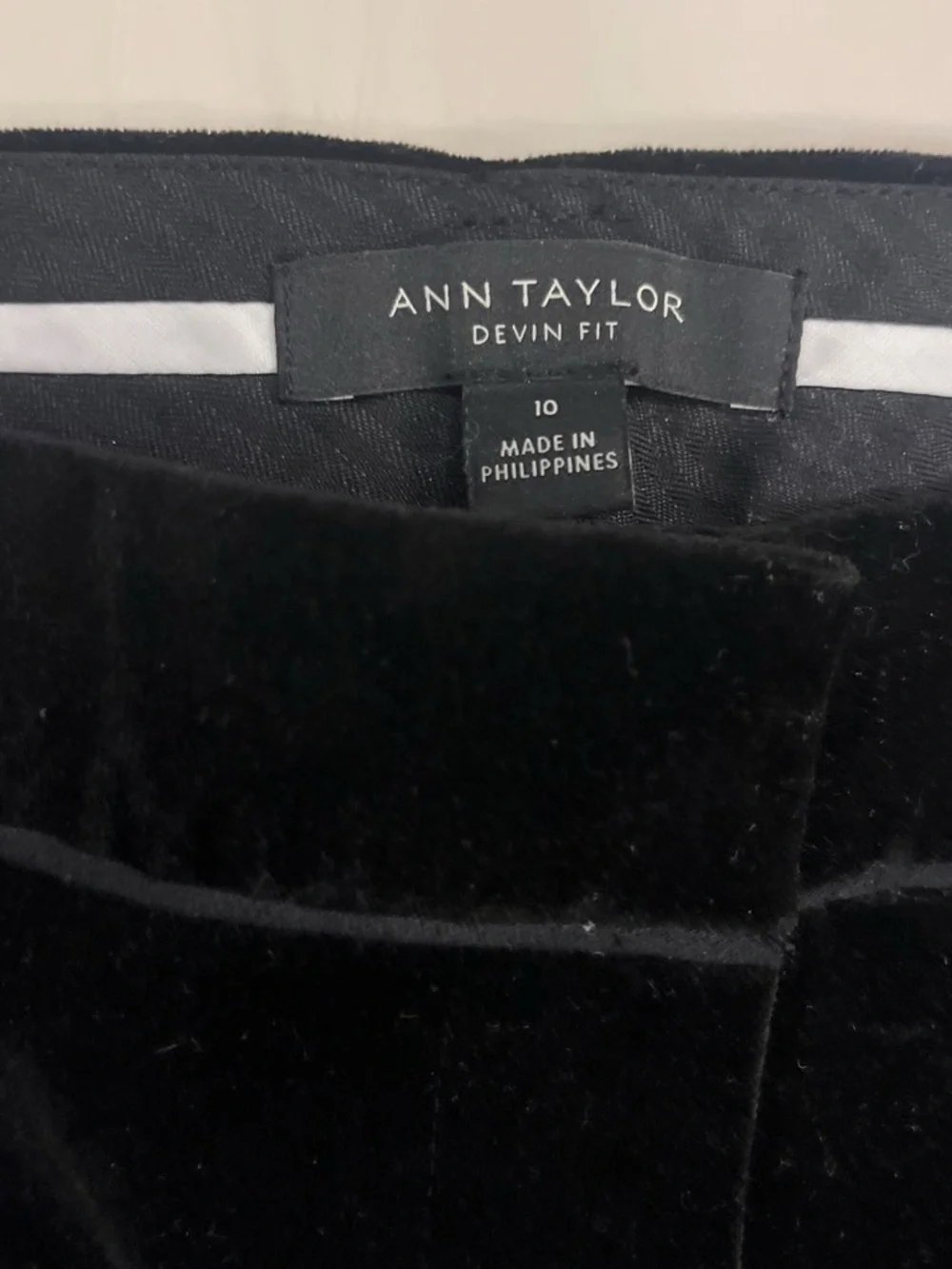 Ann Taylor velvety skinny