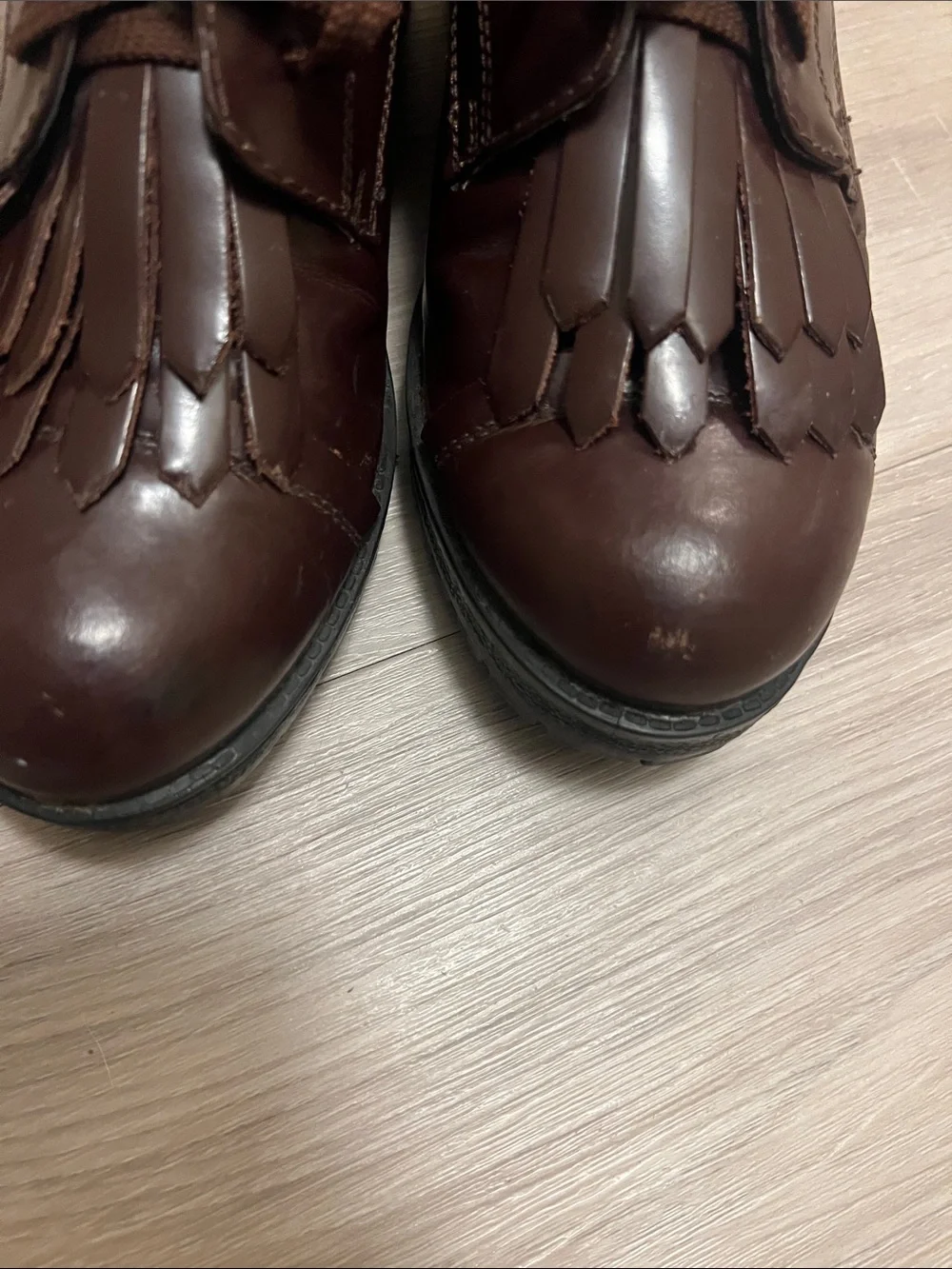 N/A fringe ankle