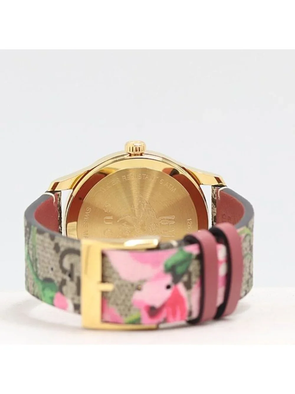 Gucci Timeless 126.4 Quartz GG Logo Multicolor Dial Watch