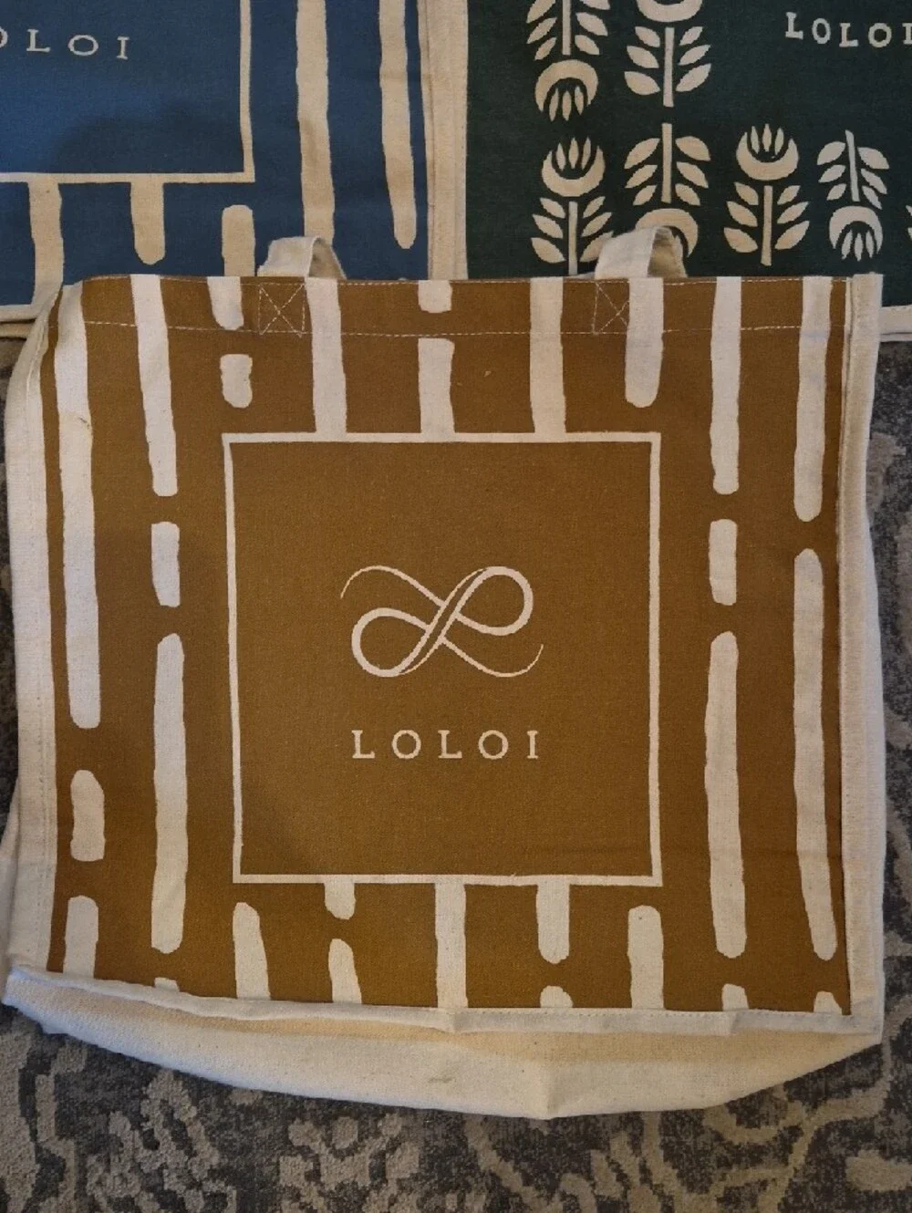 Loloi canvas tote