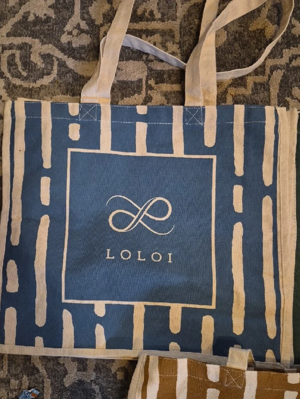 Loloi canvas tote