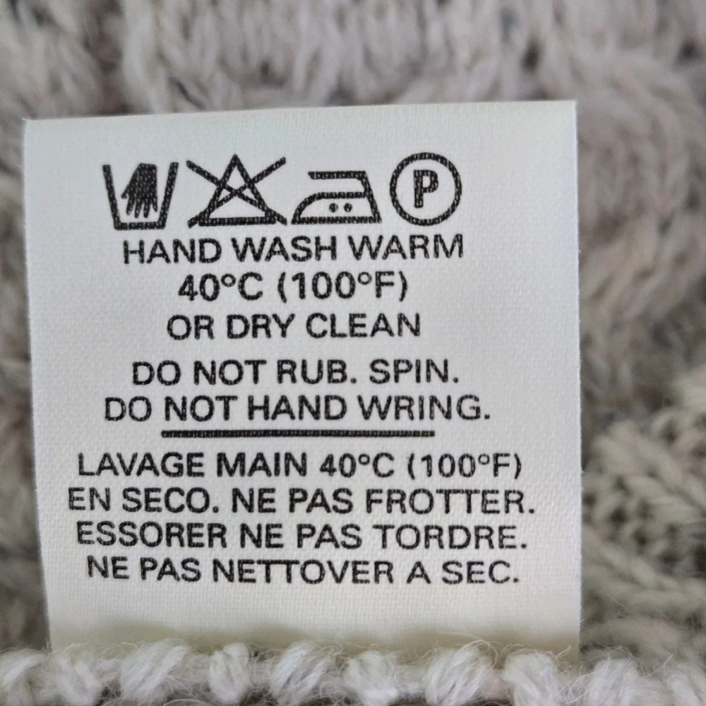 Aran Country Knitwear vtg 100%