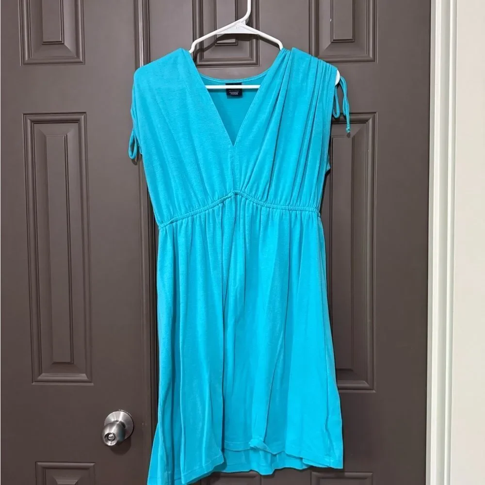 Faded Glory Turquoise Swim Cover-Up‎