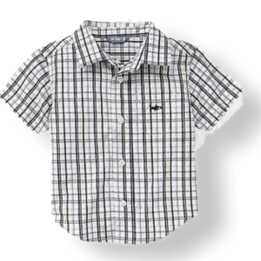 Gymboree Plaid Short Sleeve Shirt