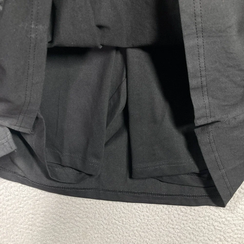 Jessica London Skort Womens Plus 22/24 Black‎ Pull On Pockets Short Skirt Golf