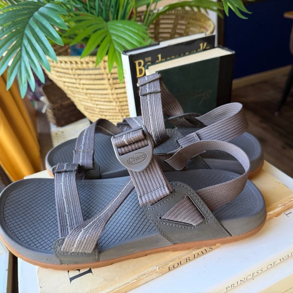 Chaco Z Cloud Mens Sport Sandals Grey JCH107275 Hiking Water Shoes Size 10