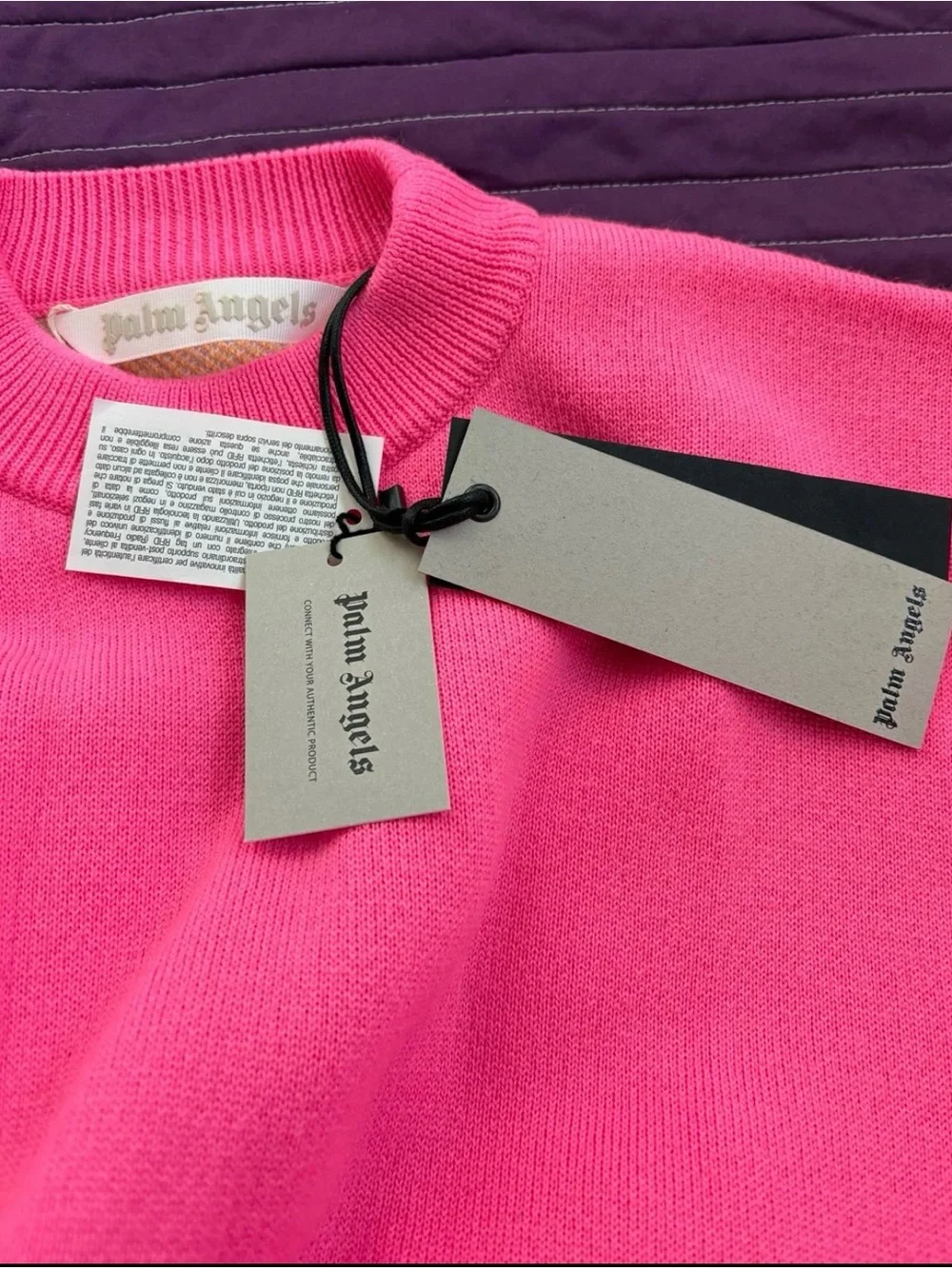 Palm Angels tags fit