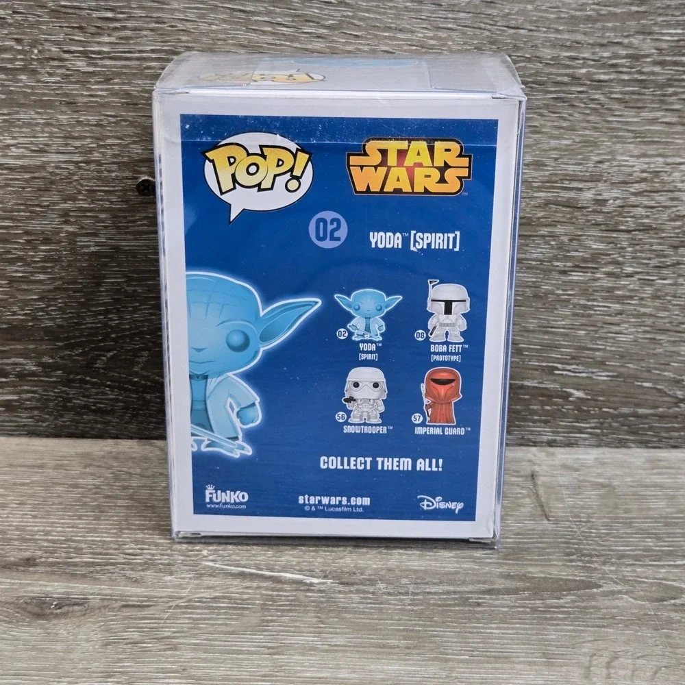 Funko Pop! Star Wars Lot - Yoda + Mandalorian- Glow Walgreens + EE Exclusive 2