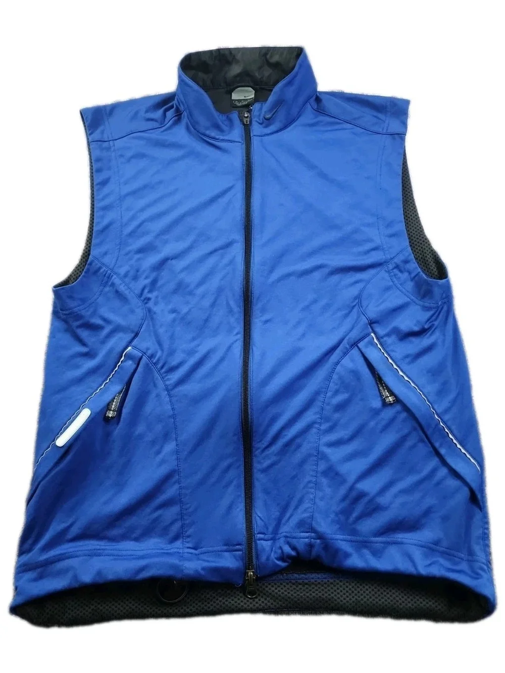 Nike Clim-Fit Blue Running Sleeveless Jacket Mens Size Medium