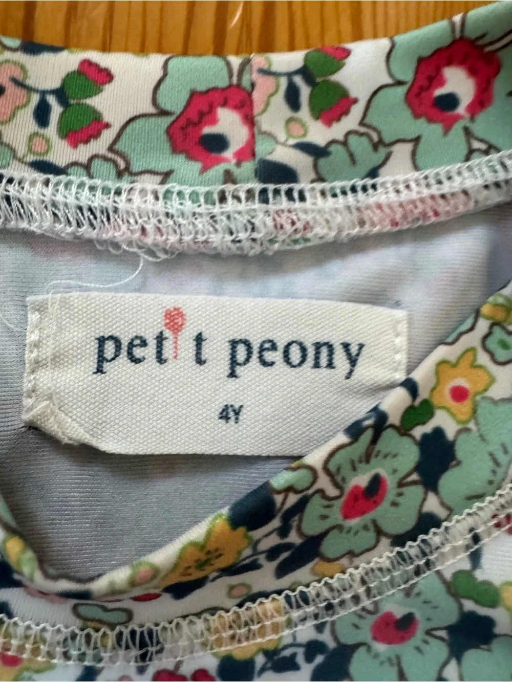 Petit Peony lightly worn