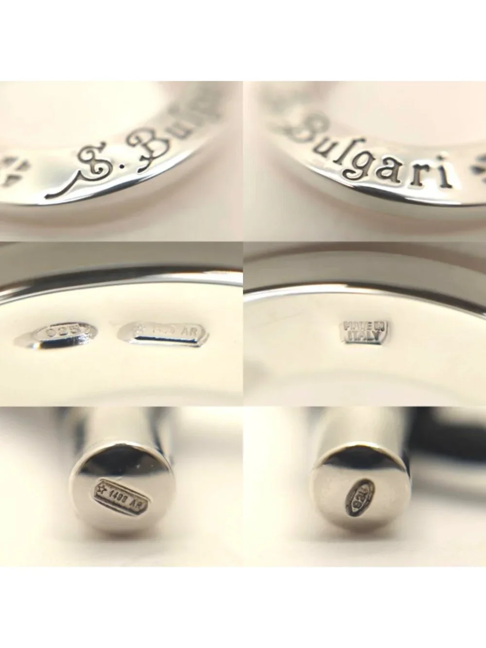 Bvlgari Save the Children Pendant Maximum 70 Sterling Silver Black