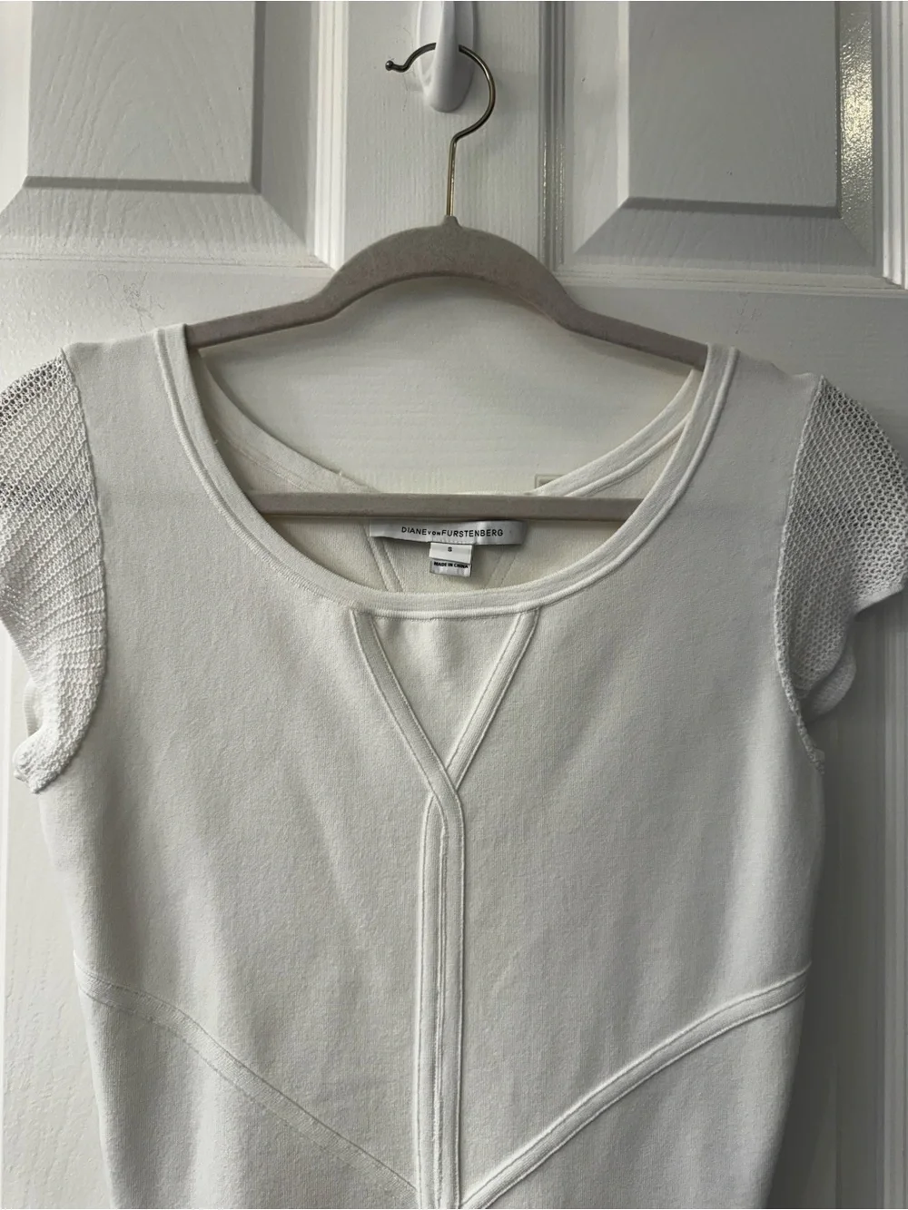 Diane Von Furstenberg dvf white