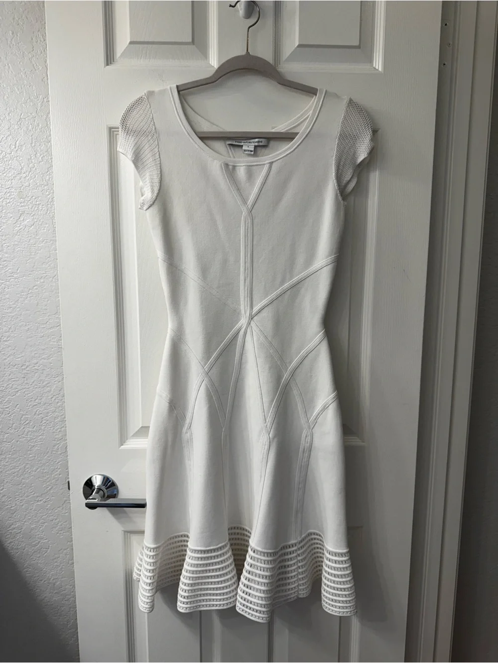 Diane Von Furstenberg dvf white