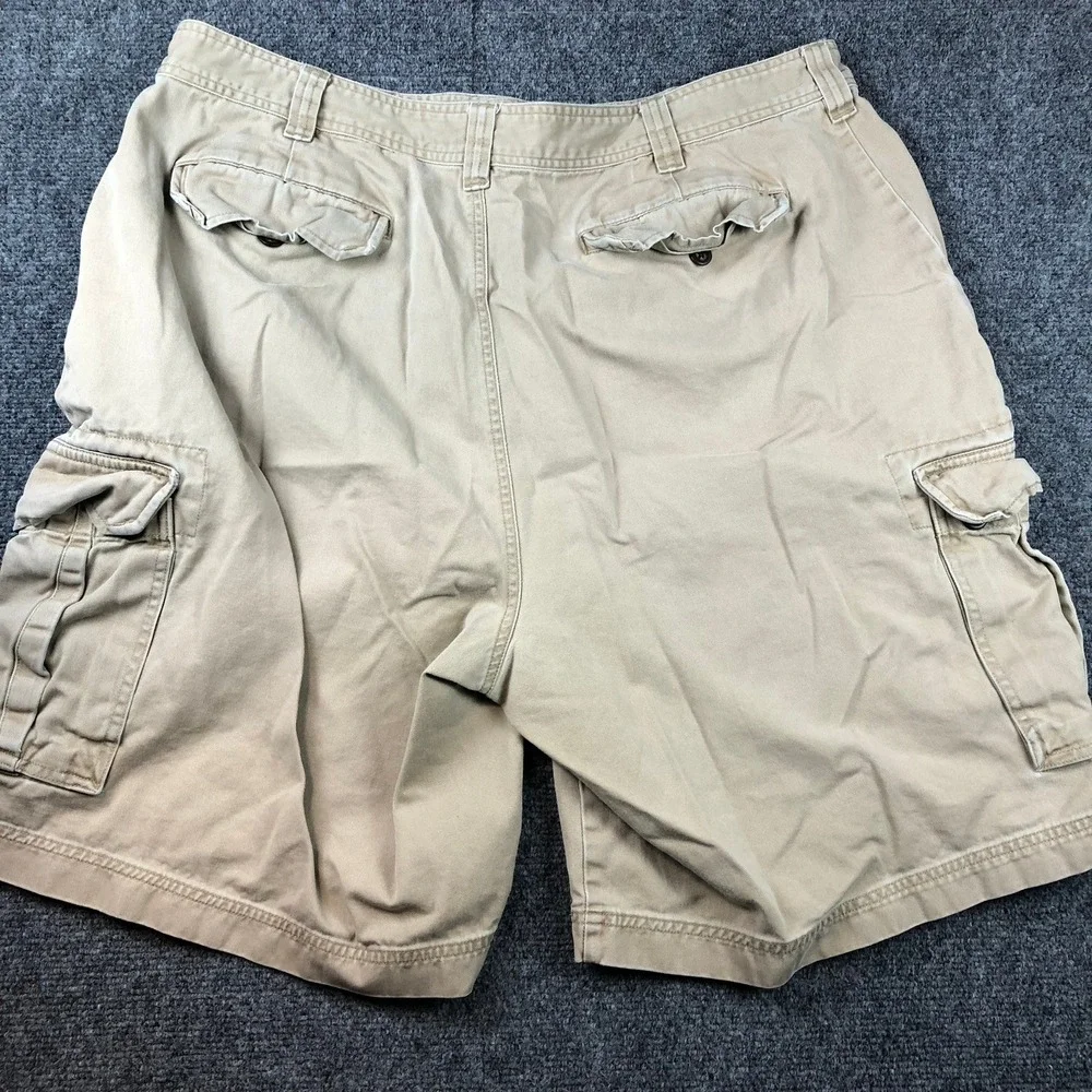 Tommy Hilfiger‎ Mens Cargo Shorts Size 40 Beige Outdoor Casual Everyday