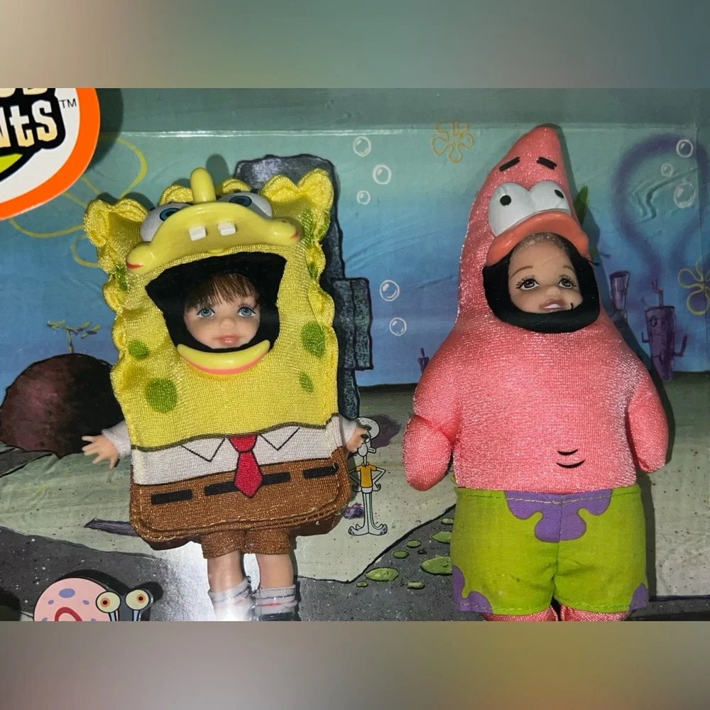 Nickelodeon SpongeBob and Patrick Kelly Doll Set