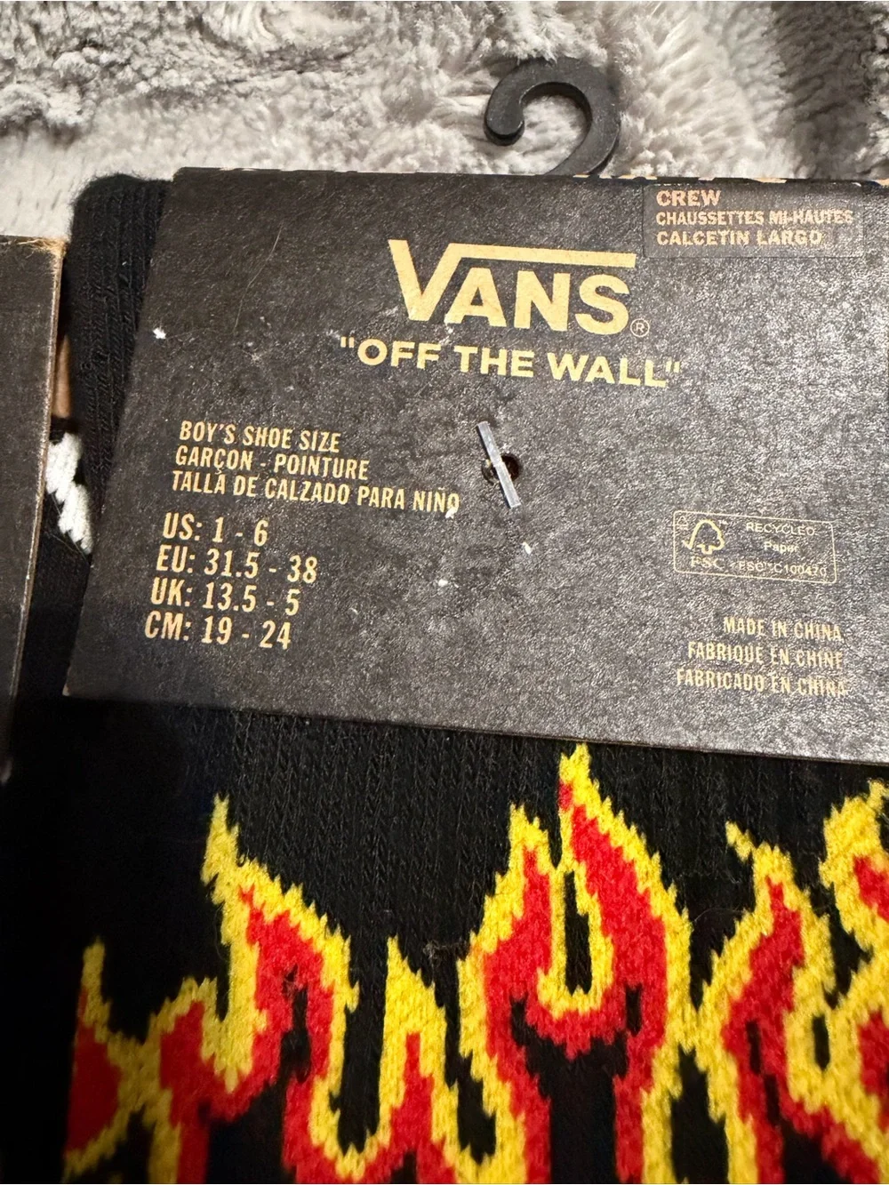 Vans crew socks