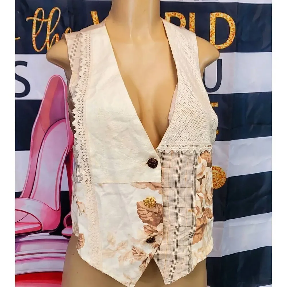 Facets floral vintage